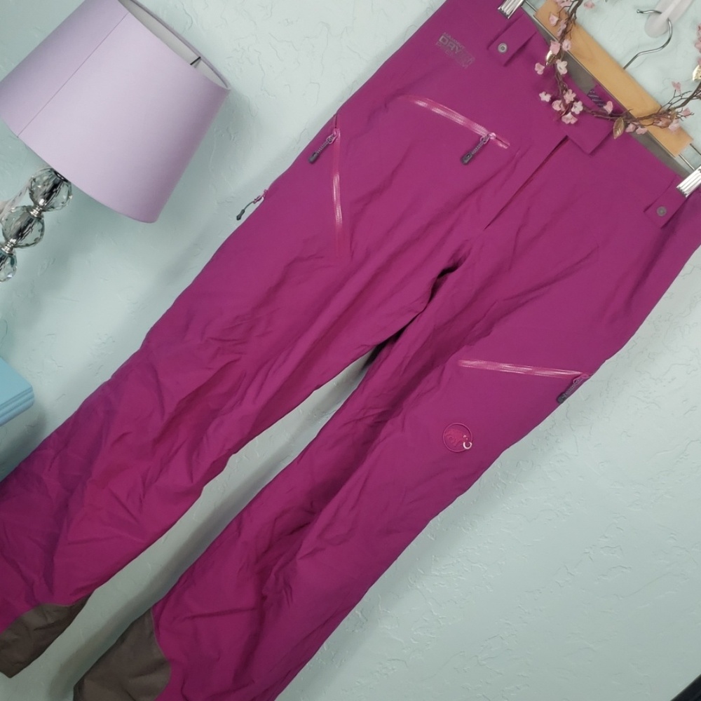Mammut women's magenta ski pant 8